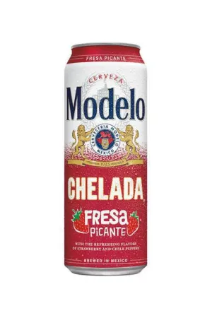 Beer 24oz Can Modelo Chelada Fresa Picante Point Wine Spirits