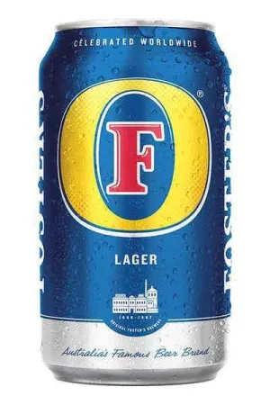 Beer 25.4oz Can Fosters Lager Point Wine Spirits