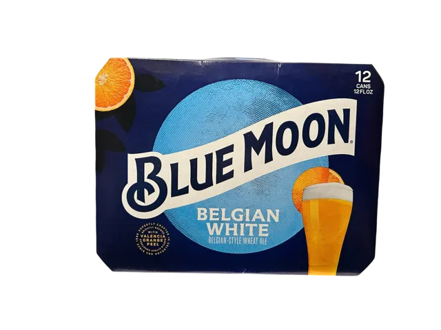 Beer Blue Moon 12pk Can Wheat Ale Point Wine Spirits