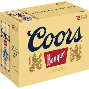 Beer Coors Banquet 12pk Can Point Wine Spirits