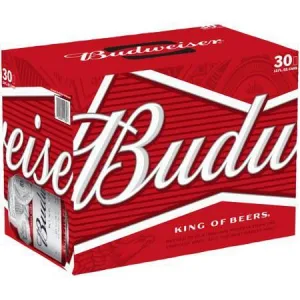 Beer DOM 30pk Budweiser 00137 Point Wine Spirits