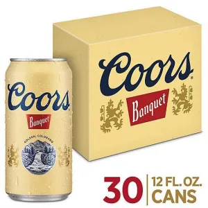 Beer DOM 30pk Coors Banquet Point Wine Spirits