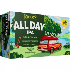 Beer Founders 15pk All Day IPA 05186 Point Wine Spirits