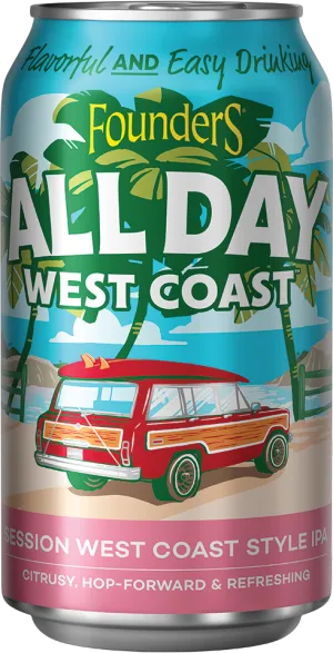 Beer Founders 15pk All Day West Coast Style IPA 05312 Point Wine Spirits