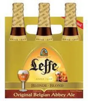 Beer IM Leffe 6pk Blonde Blond Belgium 00964 Point Wine Spirits