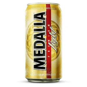 Beer Medalla 6pk can Light 10oz Point Wine Spirits