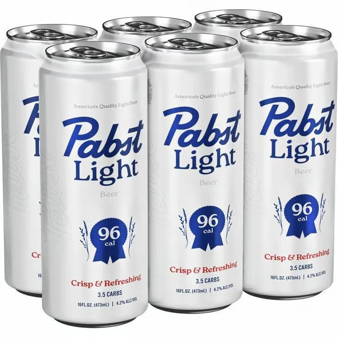 Beer Pabst 16oz. 6pk Light Point Wine Spirits