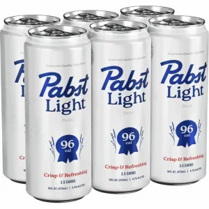 Beer Pabst 16oz. 6pk Light Point Wine Spirits