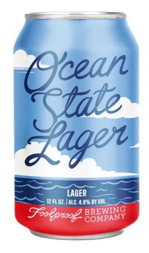 Beer RI Foolproof 12pk Can Ocean State Lager Point Wine Spirits