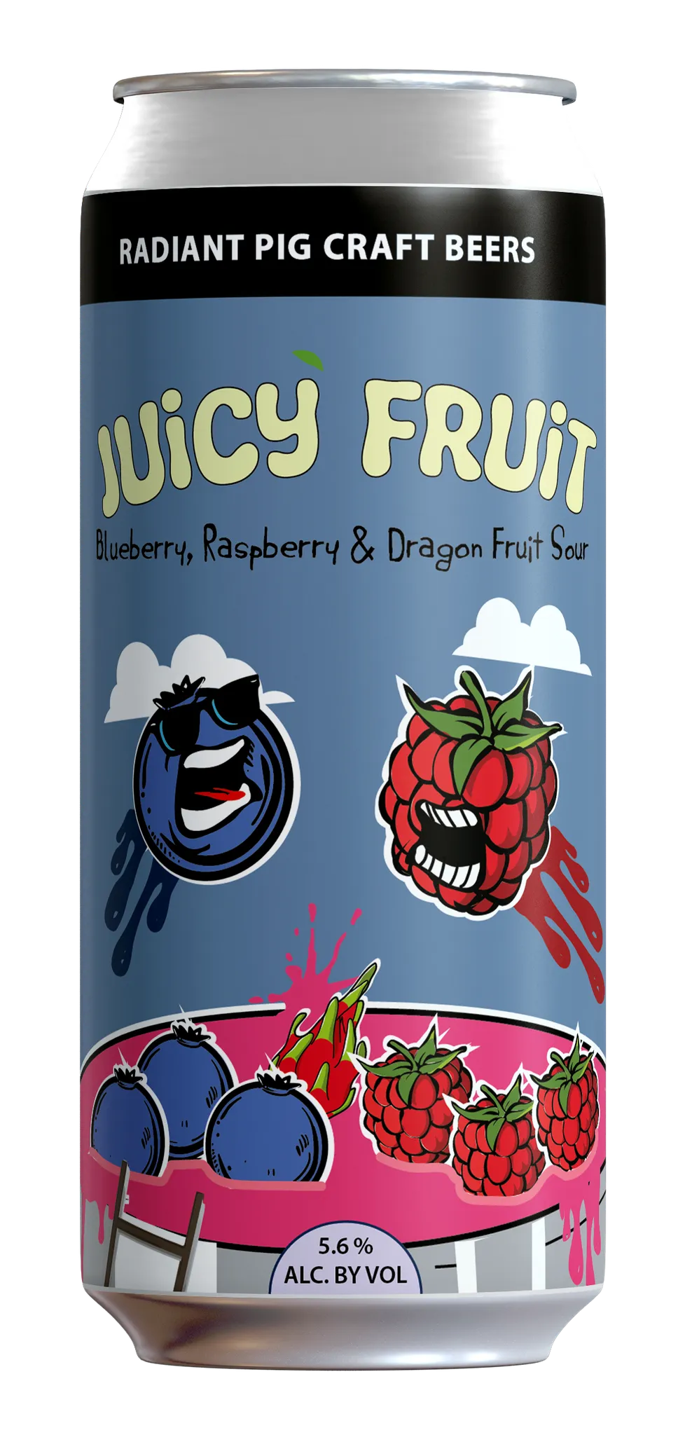 Beer RI Radiant Pig 4pk Juicy Fruit Sour Ale Point Wine Spirits