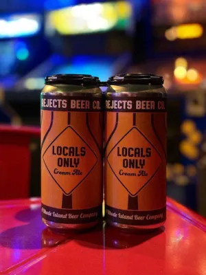 Beer RI Rejects Beer Co 4pk Locals Only Cream Ale Point Wine Spirits