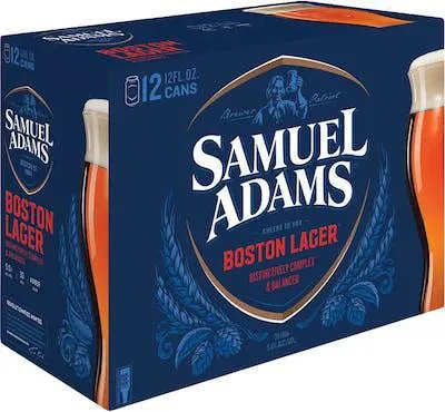 Beer Sam Adams 12pk Can Lager Point Wine Spirits
