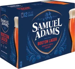 Beer Sam Adams 12pk Can Lager Point Wine Spirits