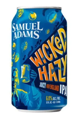 Beer Sam Adams 12pk Can Wicked Hazy NE IPA Point Wine Spirits