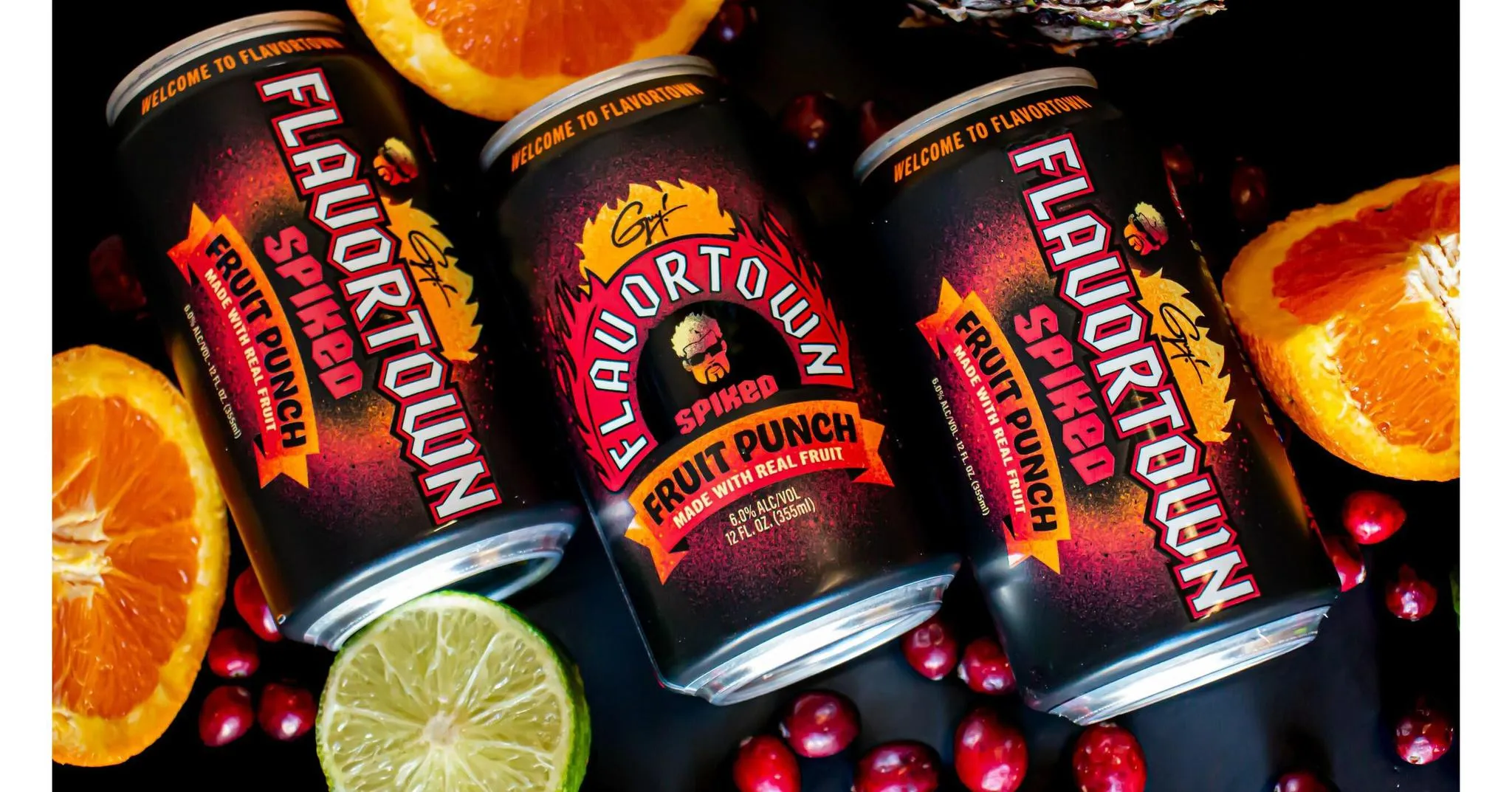 Beer Two Roads 6pk Guy Fieri Flavor Town Spiked Fruit Punch Point Wine Spirits