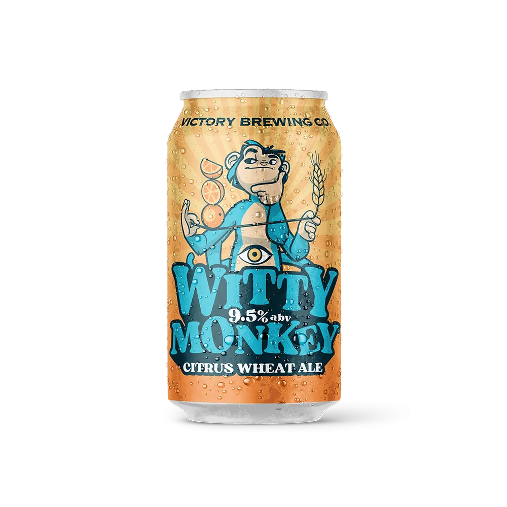 Beer Victory Brewing Co 6pk Witty Monkey Wheat Ale Point Wine Spirits