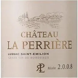 Bordeaux Chateau La Perrire Lussac Saint-Emilion Point Wine Spirits