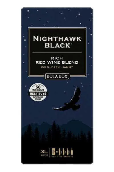 Box Wine Bota Box 3L Nighthawk Black Red Blend 403464 Point Wine Spirits