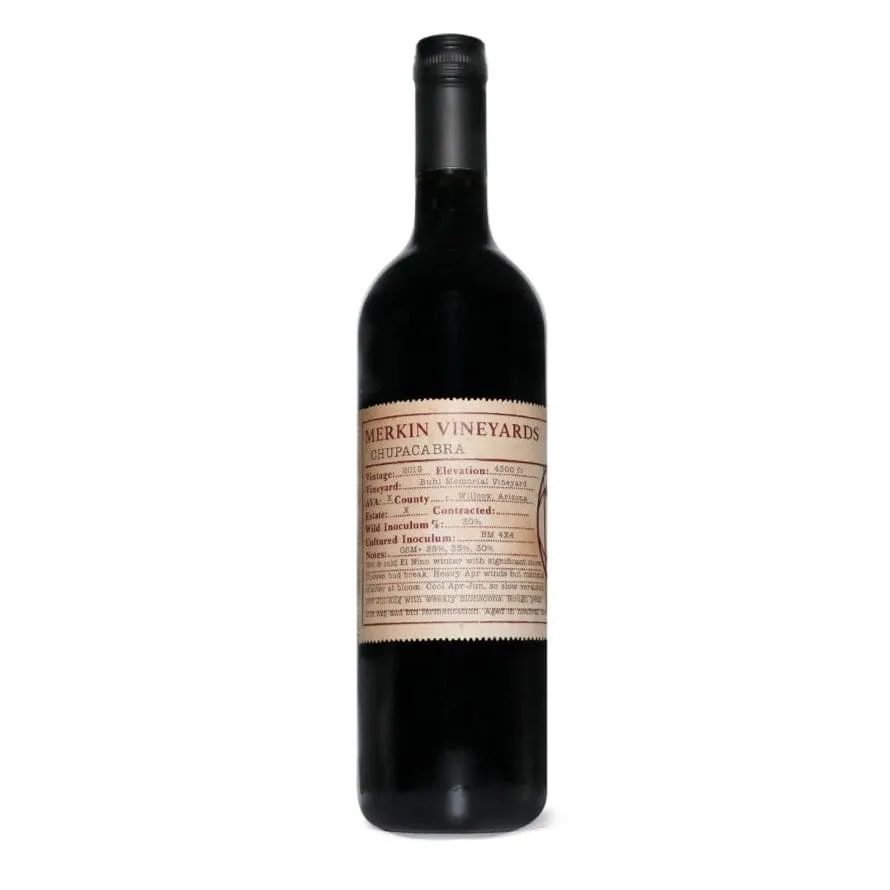 Caduceus Cellars Merkin Vineyards Chupacabra Rosso Red Table Wine Taylors Wines
