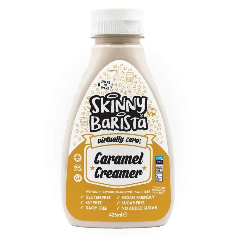 Caramel Flavour Caramel Creamer - Non-Dairy Skinny Creamer - 425ml