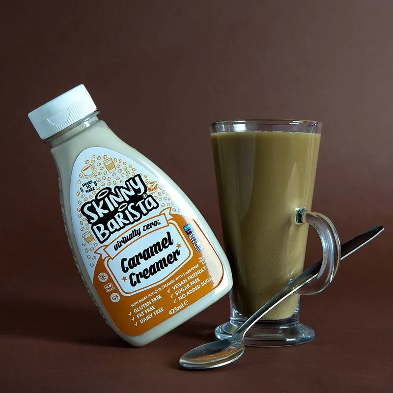 Caramel Flavour Caramel Creamer - Non-Dairy Skinny Creamer - 425ml
