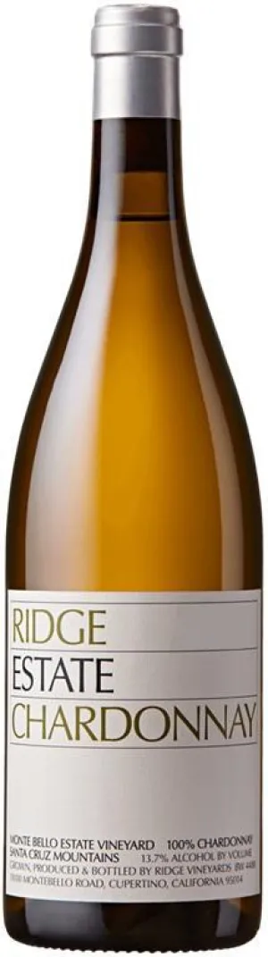 Chardonnay Monte Bello Estate Vineyard Ridge Estate Point Wine Spirits