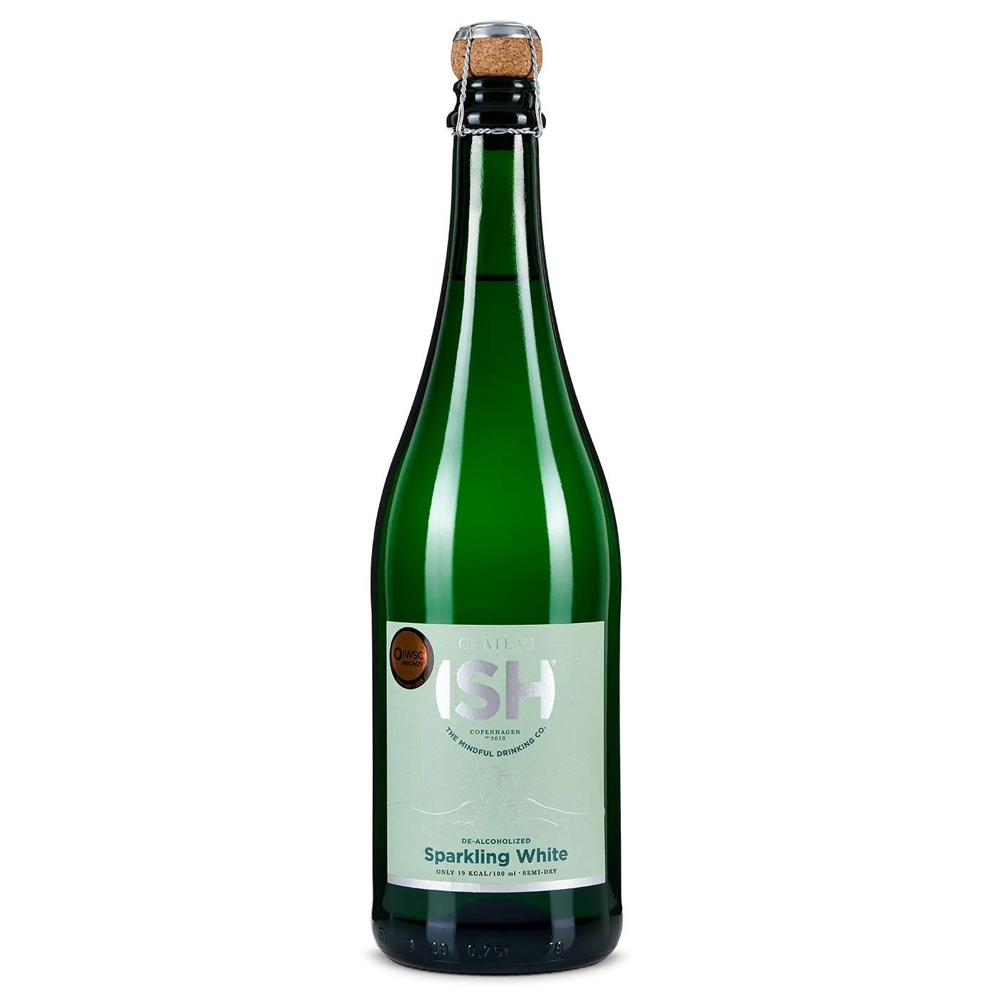 Chateau del ISH De-Alcoholised Sparkling White Wine 75cl