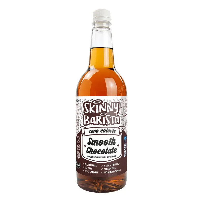 Chocolate Flavour Syrup Coffee - Sugar Free Skinny Coffee Syrup - 1 Litre