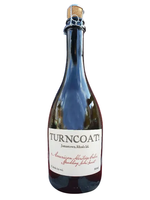 Cider RI TurnCoat! 500ml American Heritage Sparkling Semi-Sweet Point Wine Spirits