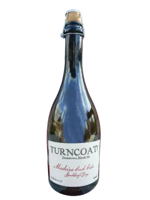 Cider RI TurnCoat! 500ml Madeira Cask Cider Sparkling Dry Point Wine Spirits