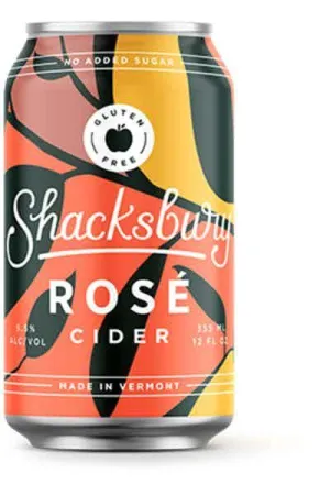 Cider Shacksbury 4pk Rose Point Wine Spirits