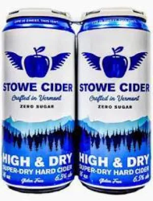 Cider Stowe 4pk High & Dry Point Wine Spirits