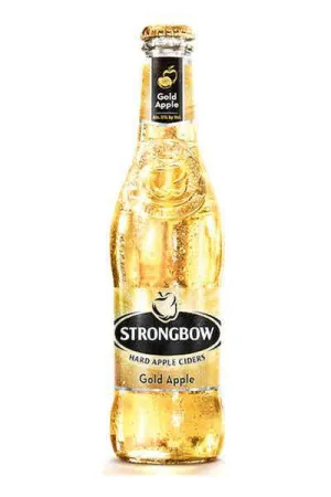 Cider Strongbow 6pk Btls Golden Apple Point Wine Spirits
