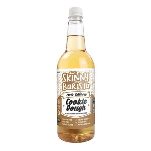 Cookie Dough Flavour Skinny Syrup - Barista Zero Calorie Coffee  - 1 Litre
