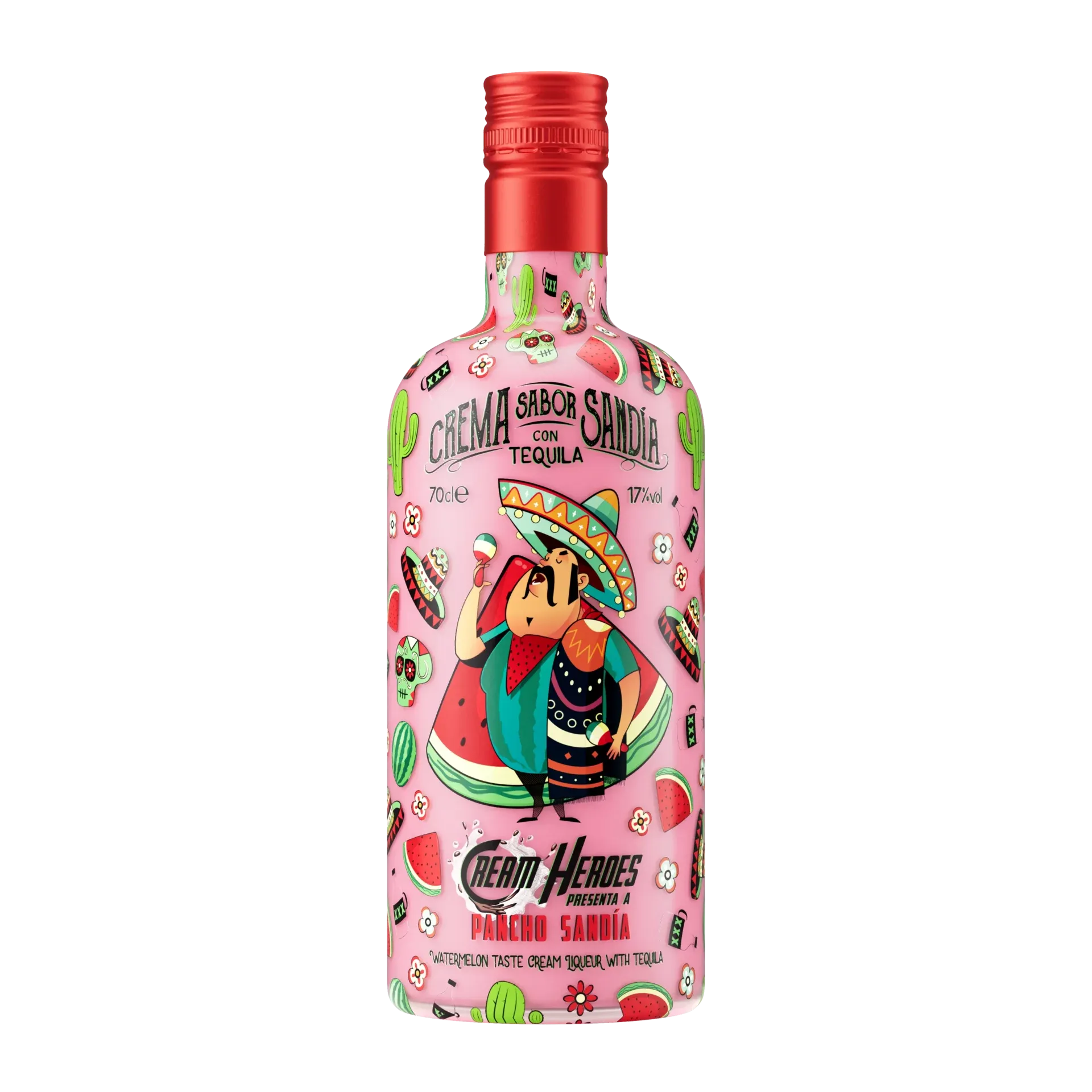 Cream Heroes Pancho Sanda Watermelon Cream Liqueur with Tequila 70cl