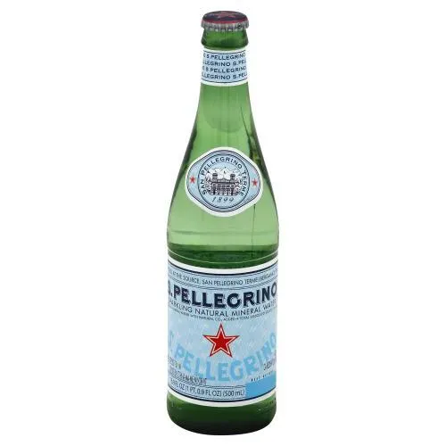 Drinks San Pellegrino glass bottle 16.9 Point Wine Spirits
