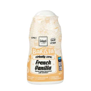 French Vanilla Flavour Barista Shot Sugar Free Skinny Coffee Syrup - 60ml