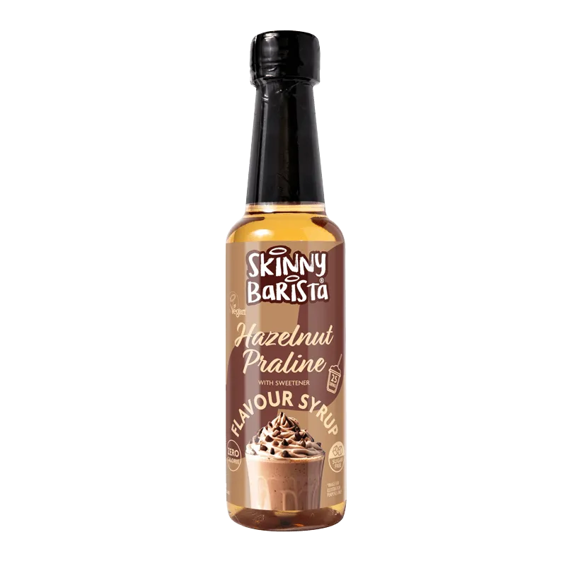 Hazelnut Coffee Syrup - Zero Calorie Sugar Free Skinny- 250ml