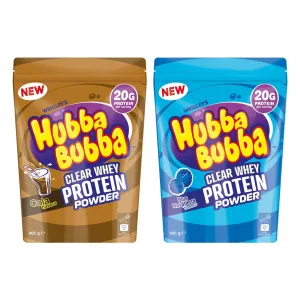 Hubba Bubba Clear Whey Protein 405g (2 flavours to choose from)