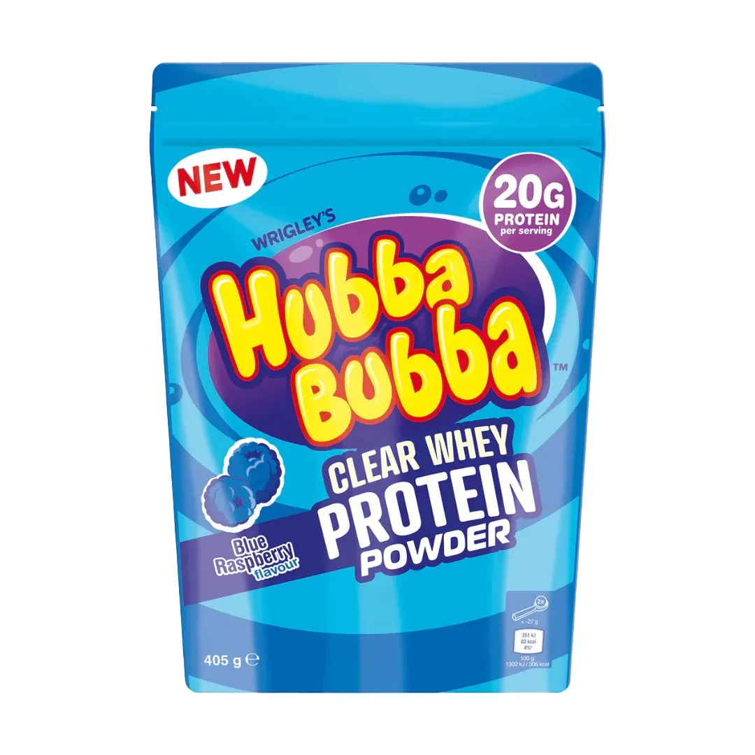 Hubba Bubba Clear Whey Protein 405g (2 flavours to choose from)