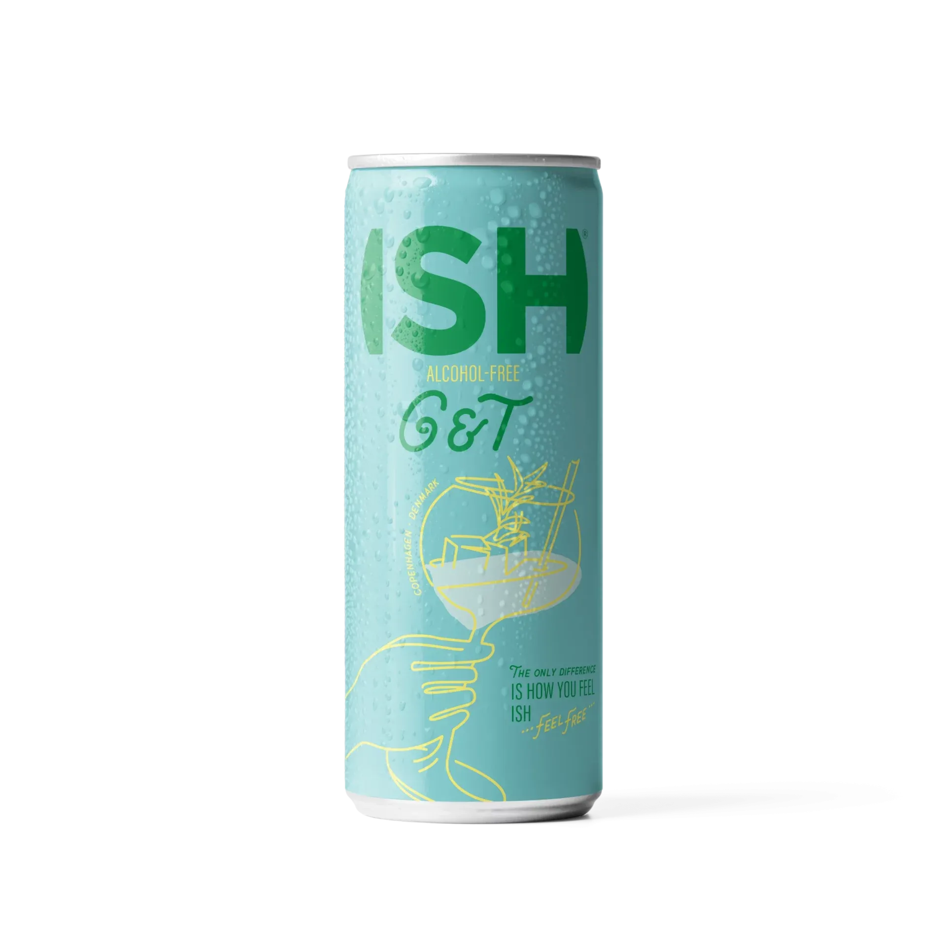 ISH Non Alcoholic G&T Can 24 x 250ml