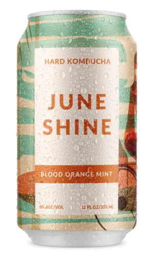 Kombucha June Shine 6pk Blood Orange Mint Point Wine Spirits