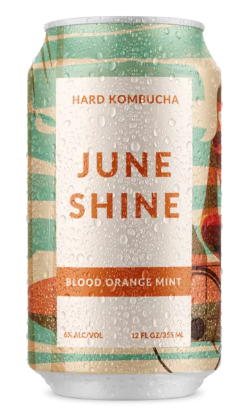 Kombucha June Shine 6pk Blood Orange Mint Point Wine Spirits
