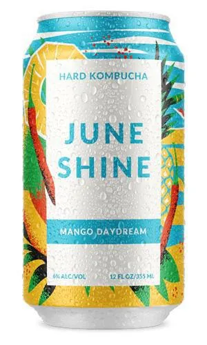 Kombucha June Shine 6pk Mango Daydream 01875 Point Wine Spirits