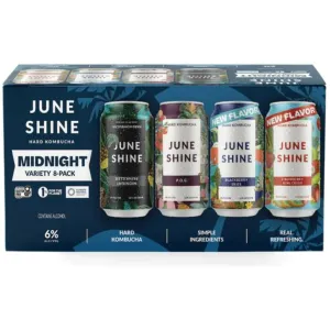 Kombucha June Shine 8pk Midnight Variety 01874 Point Wine Spirits