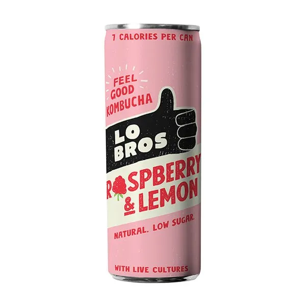Lo Bros Kombucha 250ml - Four flavours to choose from