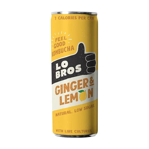 Lo Bros Kombucha 250ml - Four flavours to choose from