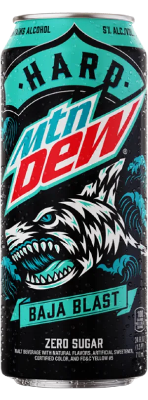 Malt 24oz Hard Mtn Dew Baja Blast zero sugar Point Wine Spirits