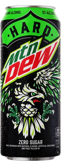 Malt 24oz Hard Mtn Dew zero sugar Point Wine Spirits
