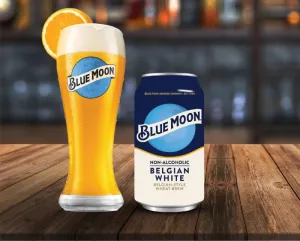 NA Beer Blue Moon 6pk Can Point Wine Spirits